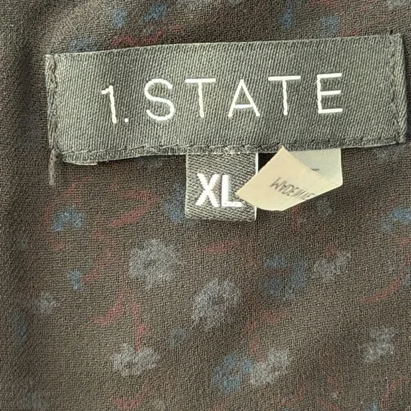 1. State Floral Blouse XL - Picture 7 of 8